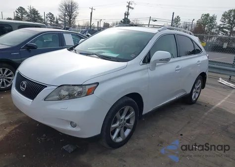 2010 Lexus Rx 350 from USA, damaged, VIN JTJZK1BA3A2401039
